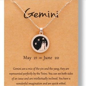 🆕 🌟 Zodiac Constellation Necklace-Gemini